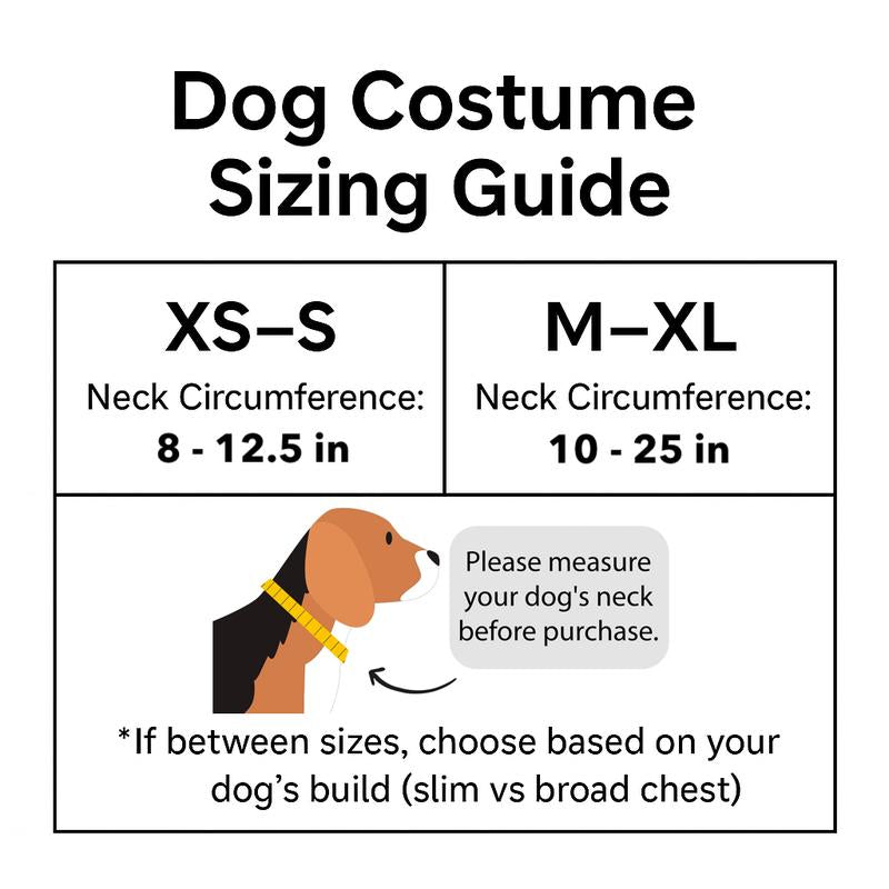 Trump Dog Costume Set - 2 Piece Hilarious Halloween Costume for Cats & Dogs with Red Tie & Blonde Wig - Easy On/Off Design for Pet Festivals